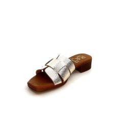 oh my sandals - innova footwear Ivoire 5343 Cuir Or Mules