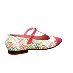 Dansi Dansi 5232 Flower Cuir Rose Ballerines