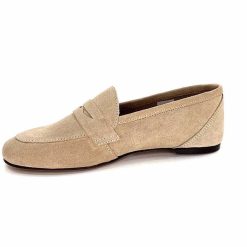 Ivoire0209b Ivoire 10648 Daim Beige Mocassins