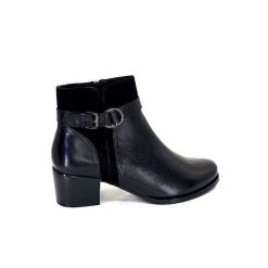 Regarde Le Ciel Regarde Le Ciel Jolene 23 Cuir Noir Bottines