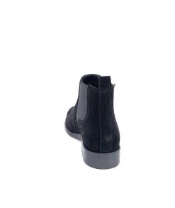 Ivoire0209b Ivoire 12215 Daim Noir Bottines