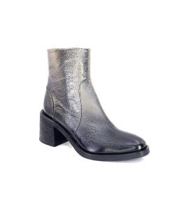 Fru.it Fru.It 7740 Cuir Metal Antracite Bottines