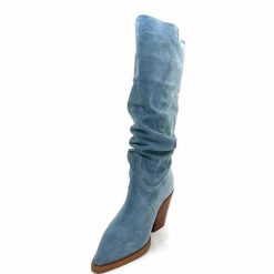 Alpe Alpe 50171126 Daim Bleu Ciel Bottes