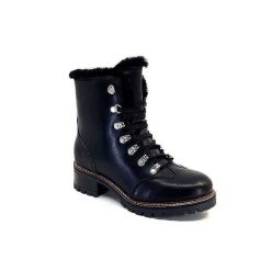 gemilli sarl - hooper Hooper Shoes Albe Cuir Noir Bottines