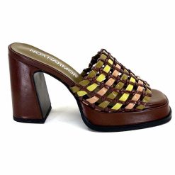 noa harmon Noa Harmon 9711 M06 Marron Multi Mules