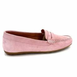 Ivoire0209b Ivoire 11163 Daim Rose Mocassins