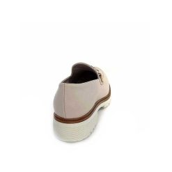 Ivoire0130a Ivoire 8B5118 Cuir Creme Mocassins