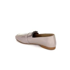 Ivoire-354 Ivoire 150870 Cuir Taupe Mocassins