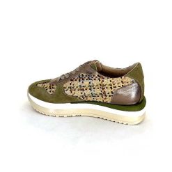 Requin Reqins Ursula Daim Kaki Raffia Multicolore Baskets