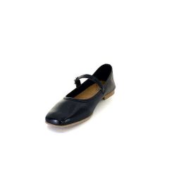 We Do Ivoire 55362 Cuir Noir Ballerines