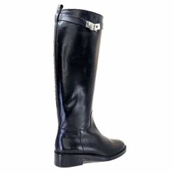 JHay J.Hay 1101 Cuir Noir Bottes