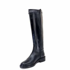 JHay J.Hay 1101 Cuir Noir Bottes