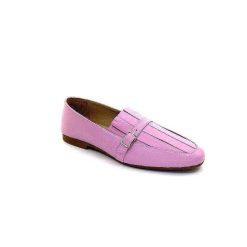 Ivoire-354 Ivoire 150870 Cuir Rose Mocassins