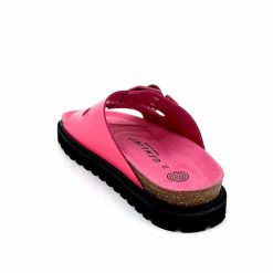 genuins factory s.l Genuins G105681 Cuir Fushia Mules