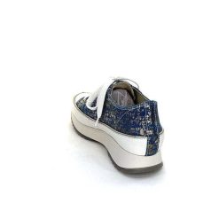 Muratti Rosemetal H0842 Frasseto Textile Bleu Blanc Baskets