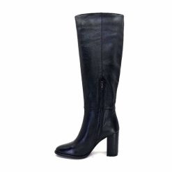 Ivoire0104a Ivoire 52108 Cuir Noir Bottes