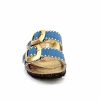 ciucani enrico Semerdjian Arona Textile Bleu Jeans Mules