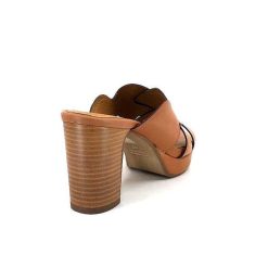 Ivoire0399a Ivoire 6080 Cuir Cuoio Mules