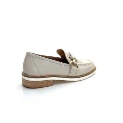 Ivoire0347b Ivoire K557 Cuir Creme Mocassins