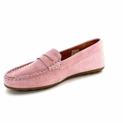 Ivoire0209b Ivoire 11163 Daim Rose Mocassins