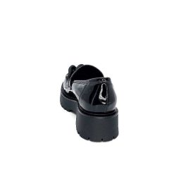 Ivoire0130a Ivoire 1M4158 Cuir Vernis Noir Mocassins