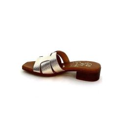 oh my sandals - innova footwear Ivoire 5343 Cuir Or Mules