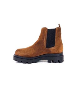 Ivoire0351a Ivoire 9615312 Daim Marron Bottines