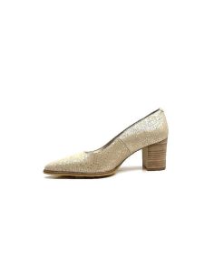 Myma Myma 6627/01 Cuir Beige & Or Escarpins