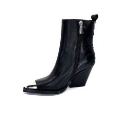 take a walk Ivoire L39620 Cuir Noir Bottines