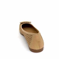 382-ivoire Ivoire 97574 Tk2 Raffia Beige Ballerines