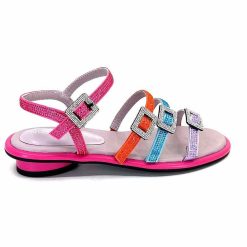 noa harmon Noa Harmon 9647 M18 Strass Rose Orange Bleu Violet Sandales