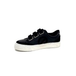 No Name No Name Strike Straps Cuir Noir Baskets