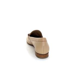 Ivoire0236a Ivoire 54564Dl Cuir Nude Mocassins