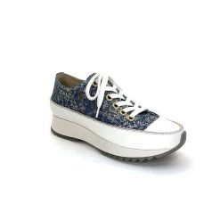 Muratti Rosemetal H0842 Frasseto Textile Bleu Blanc Baskets