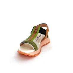 Hispanitas Hispanitas Chv 243308 Cuir Vert Orange Plateformes