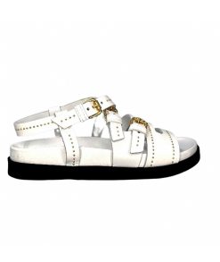 Mjus Mjus P44020 101 Cuir Blanc Sandales