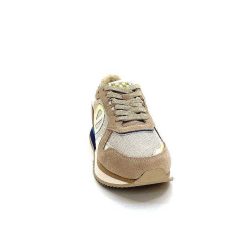 No Name No Name Mia Jogger W Daim Beige Bleu Baskets