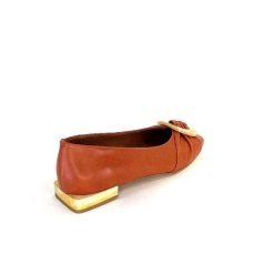 angel alarcon Angel Alarcon 24004 Cuir Orange Ballerines