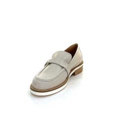 Ivoire0347b Ivoire K557 Cuir Creme Mocassins