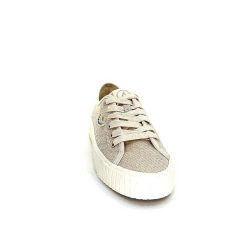 Armistice Stomp Sneaker Armistice Textile Beige Blanc Baskets