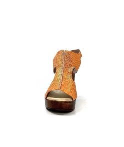 Myma Myma 6580/01 Cuir Metal Orange Sandales