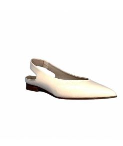 napoleoni Napoleoni 1585 Nappa Cuir Creme Avorio Ballerines