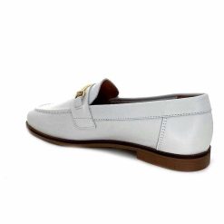 Ivoire0209b Ivoire 12646 Cuir Creme Mocassins