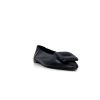 382-ivoire Ivoire 4010 Cuir Noir Ballerines