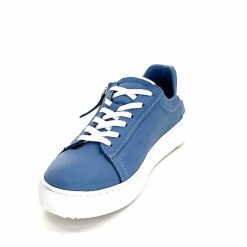 ivoire422 Ivoire 278 Cuir Bleu Baskets