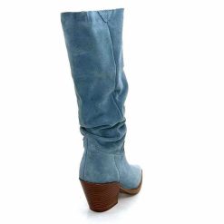 Alpe Alpe 50171126 Daim Bleu Ciel Bottes