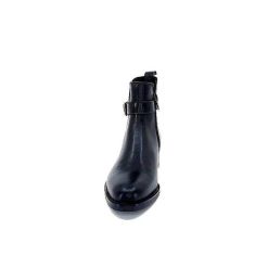 We Do Ivoire 99766 Cuir Noir Bottines