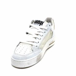 Semerdjian Semerdjian Smr Noubar 11464 Cuir Blanc Glitter Or Baskets