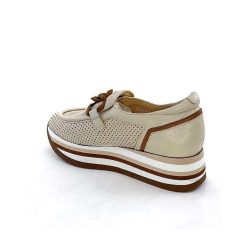 Softwaves Softwaves 7.7856-85 Cuir Daim Beige Marron Mocassins