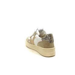 Victoria Victoria 12571119 Cuir Blanc Daim Beige Baskets